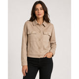 Billie | Veste effet suède - Taille : XSMALL - Couleur : Camel