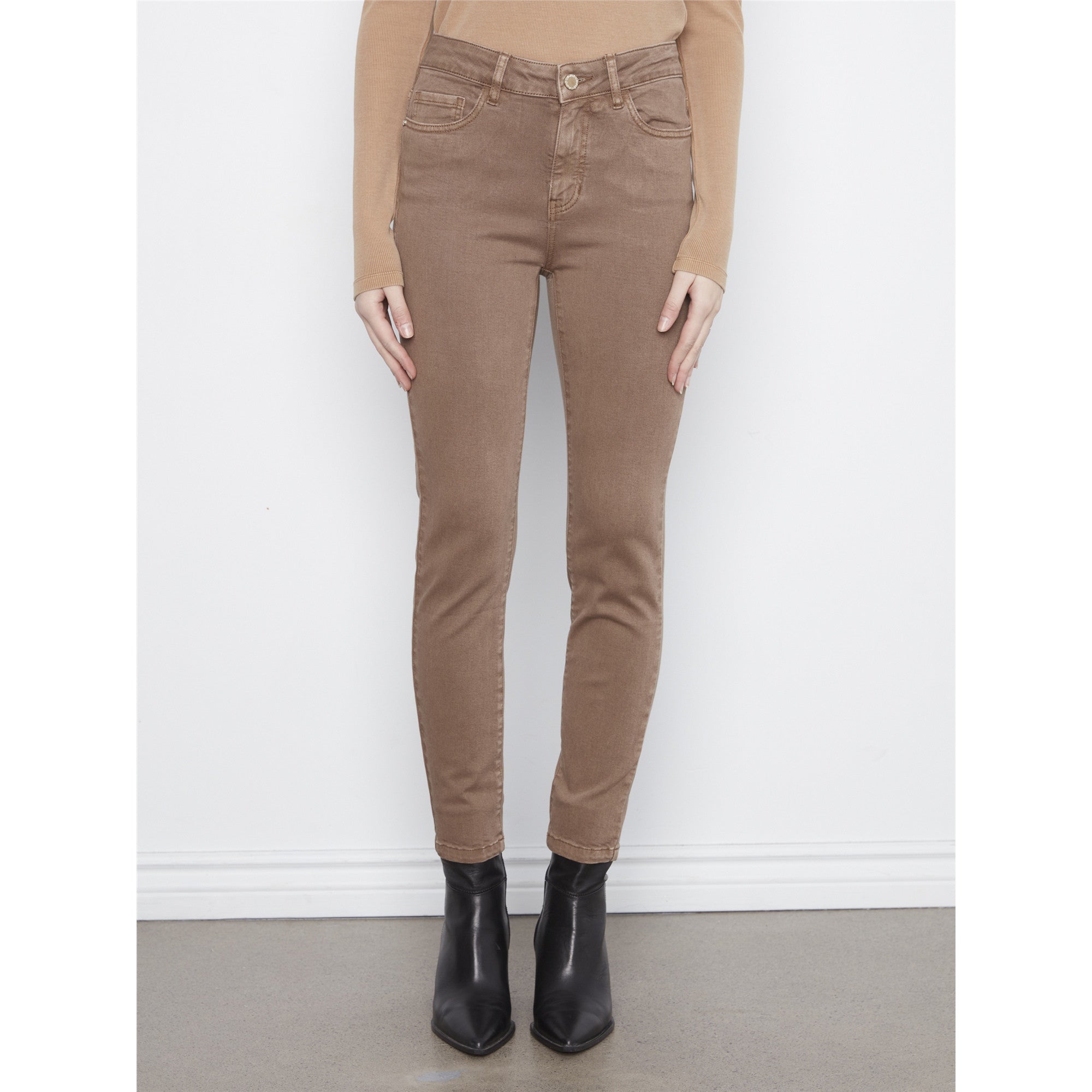 Blaire | Pantalon fuselé - Taille : 12 - Couleur : Truffe