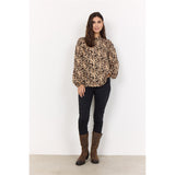 Blouse à imprimé animal