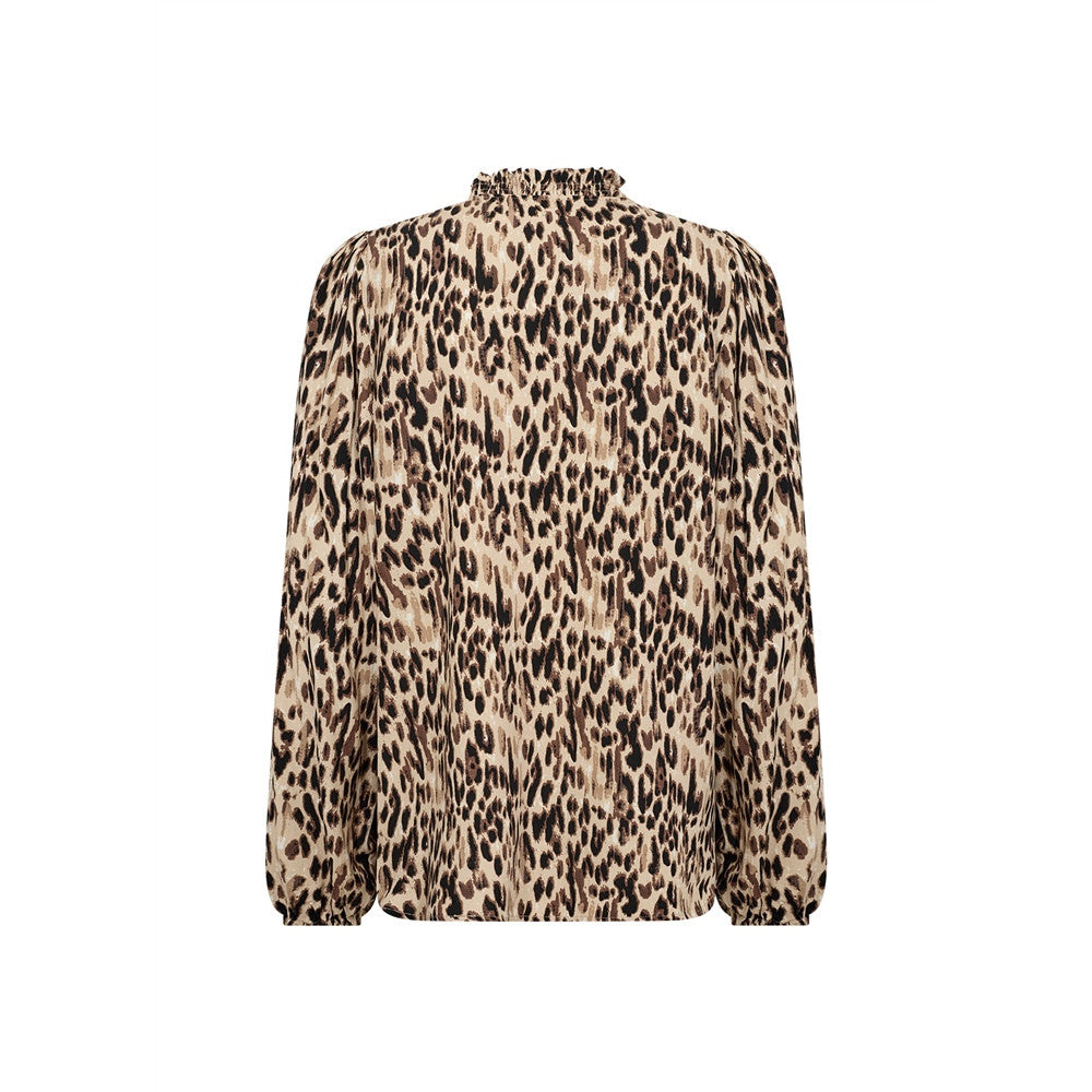 Blouse à imprimé animal