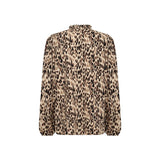 Blouse à imprimé animal
