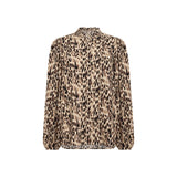 Blouse à imprimé animal