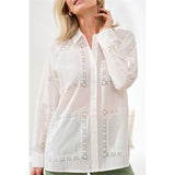 Blouse à manches ajustables