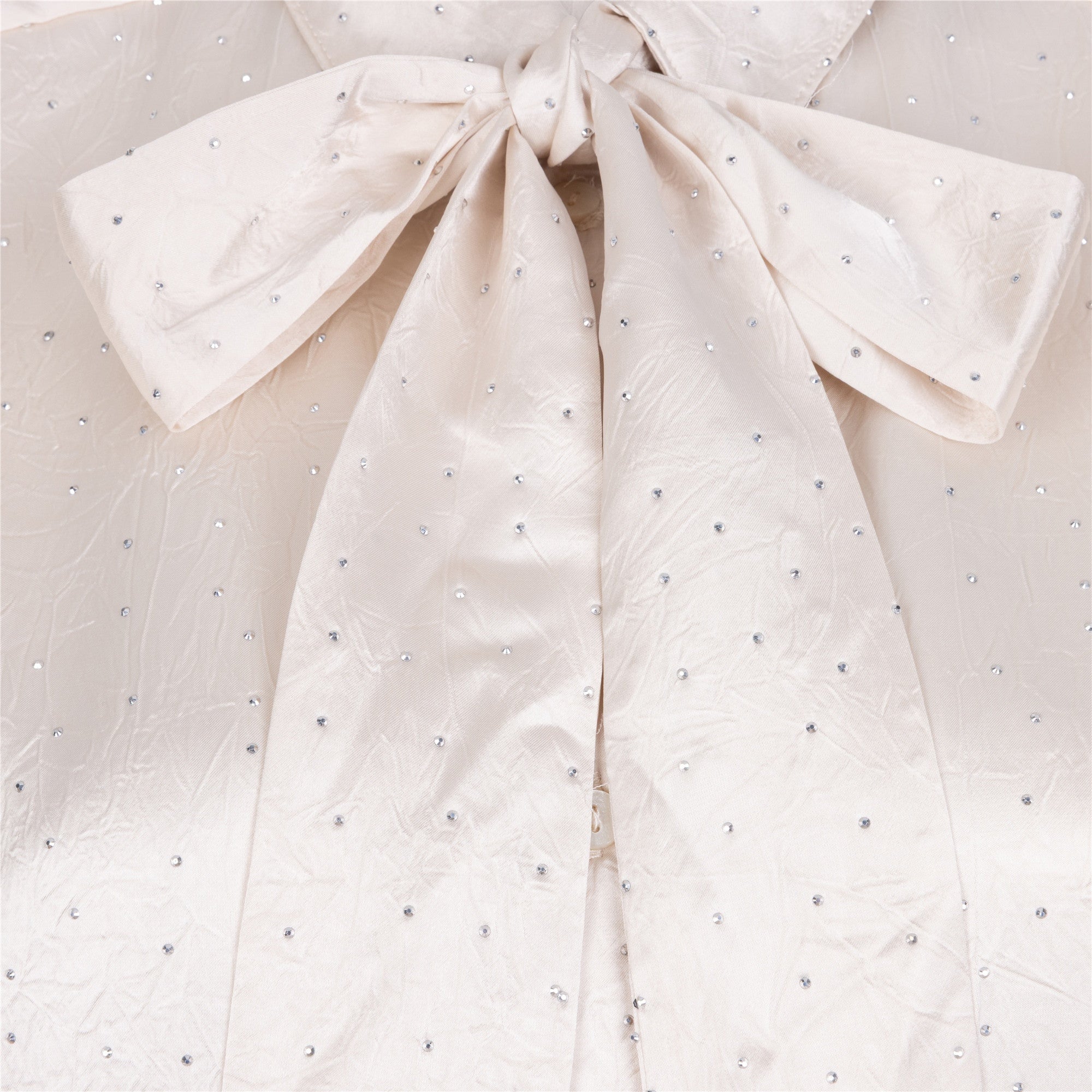 Blouse avec boucle et brillants