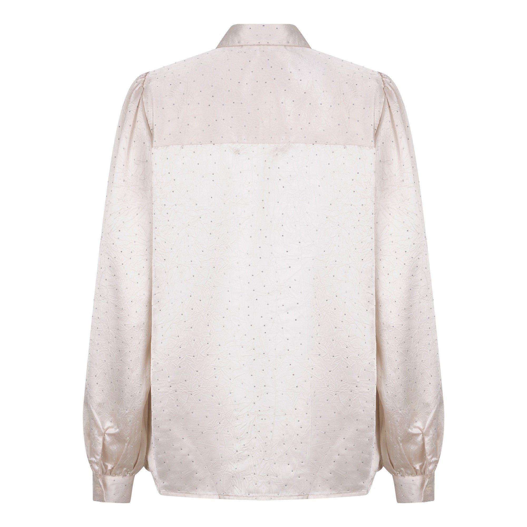 Blouse avec boucle et brillants
