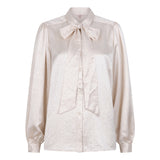 Blouse avec boucle et brillants