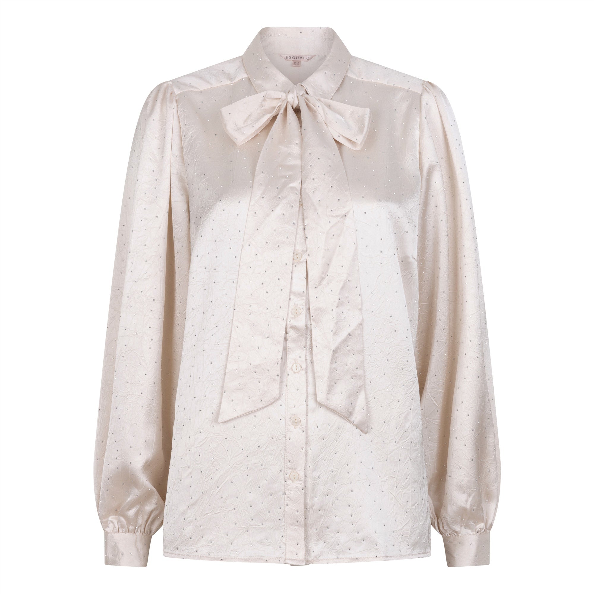 Blouse avec boucle et brillants