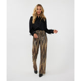 Blouse avec plumes