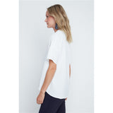 Blouse col en V