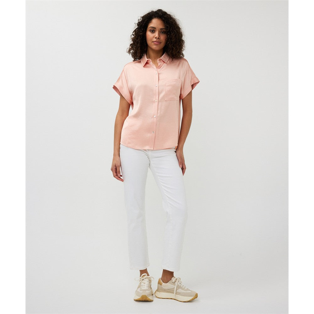 Blouse en satin