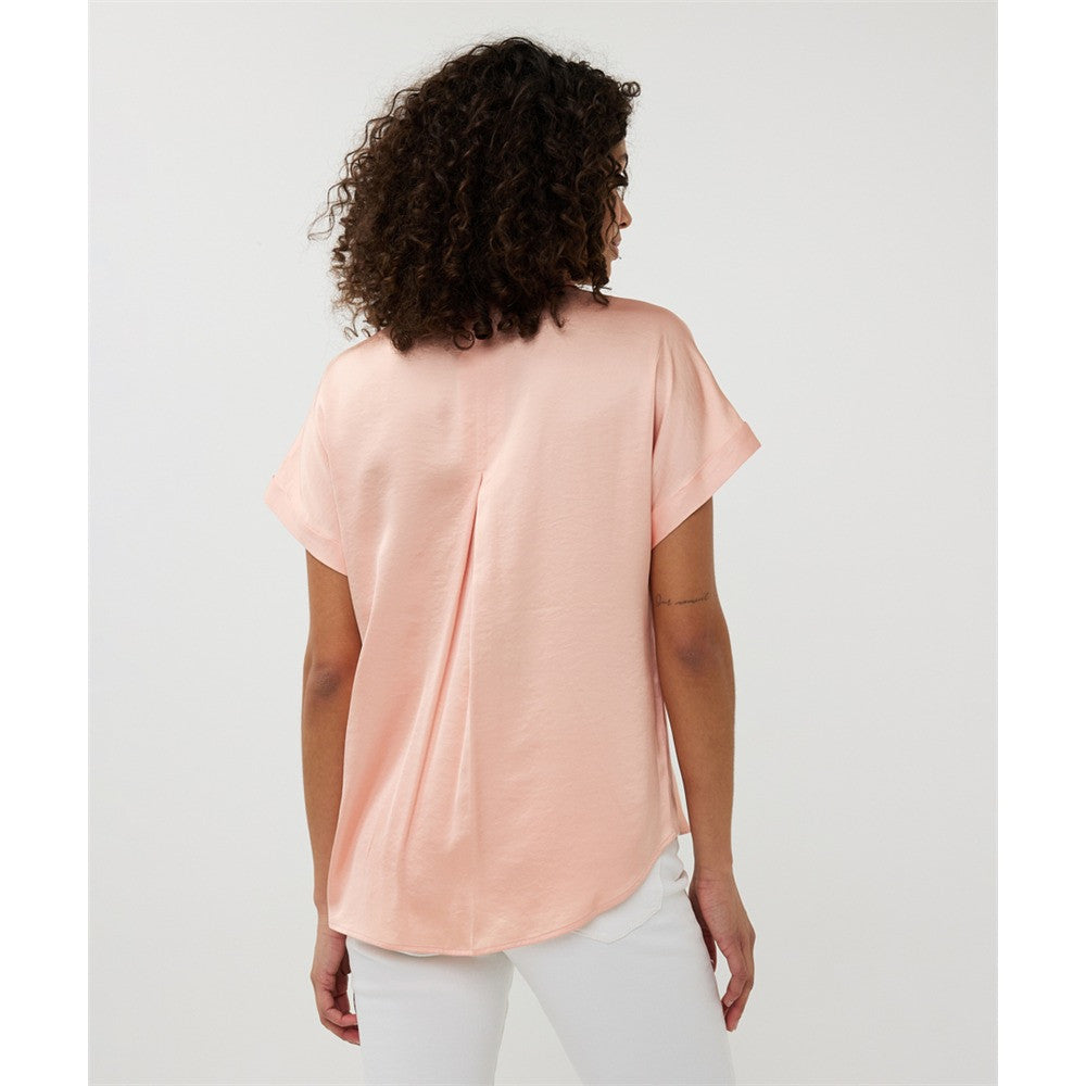 Blouse en satin