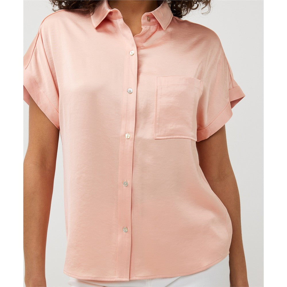 Blouse en satin