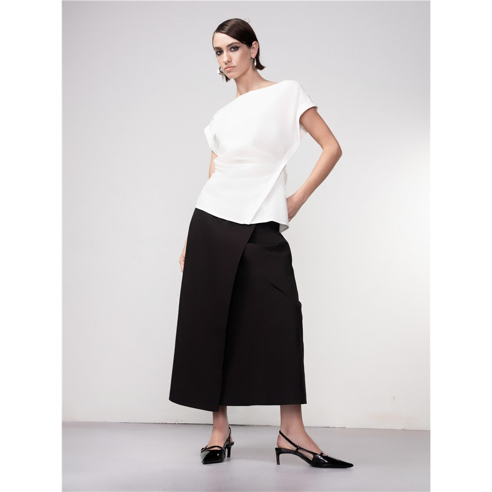 Blouse encolure bateau