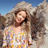Blouse fleurie