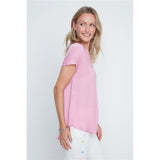 Blouse fluide col fendu