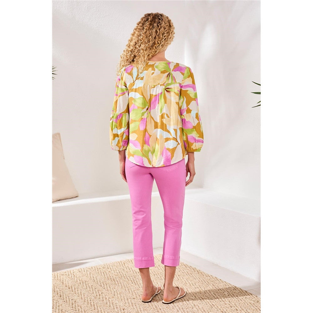 Blouse fluide imprimée