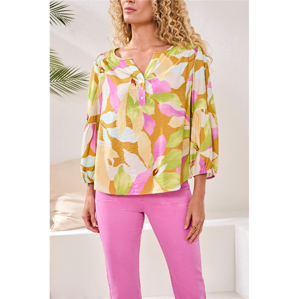 Blouse fluide imprimée
