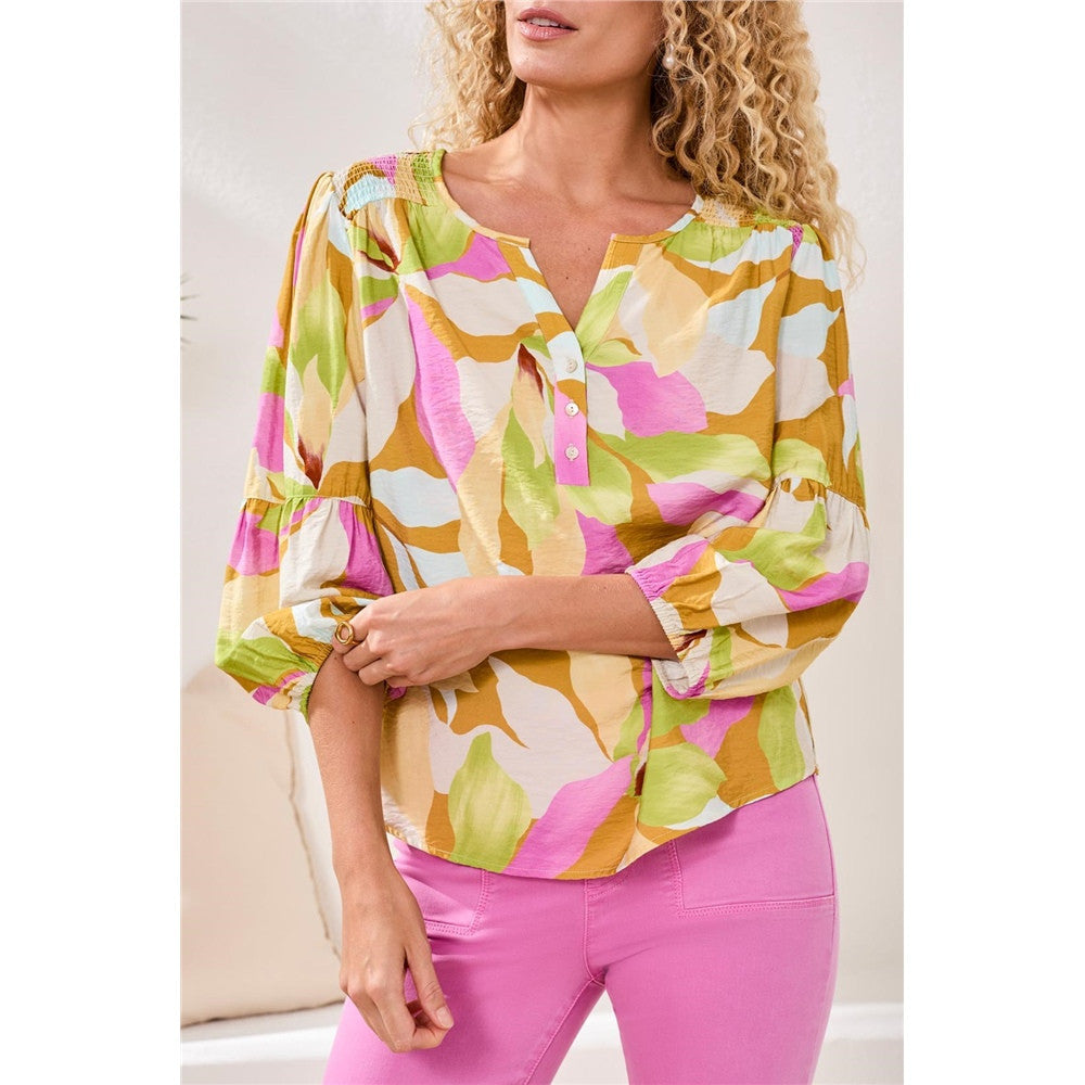 Blouse fluide imprimée