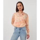 Blouse imprimé artistique - Taille : 4 - Couleur : Multi