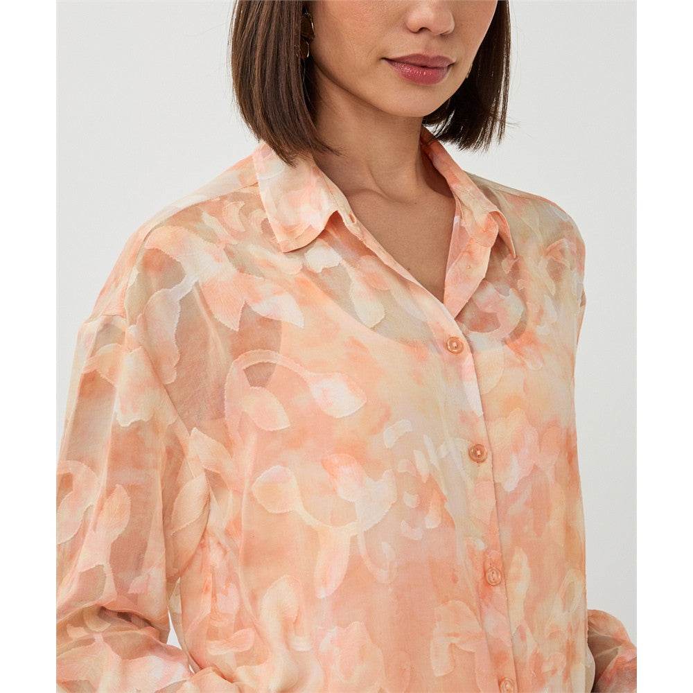 Blouse imprimé artistique