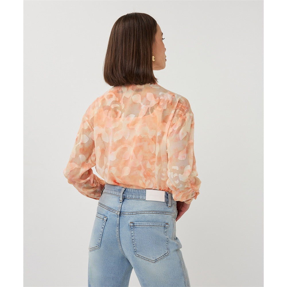 Blouse imprimé artistique