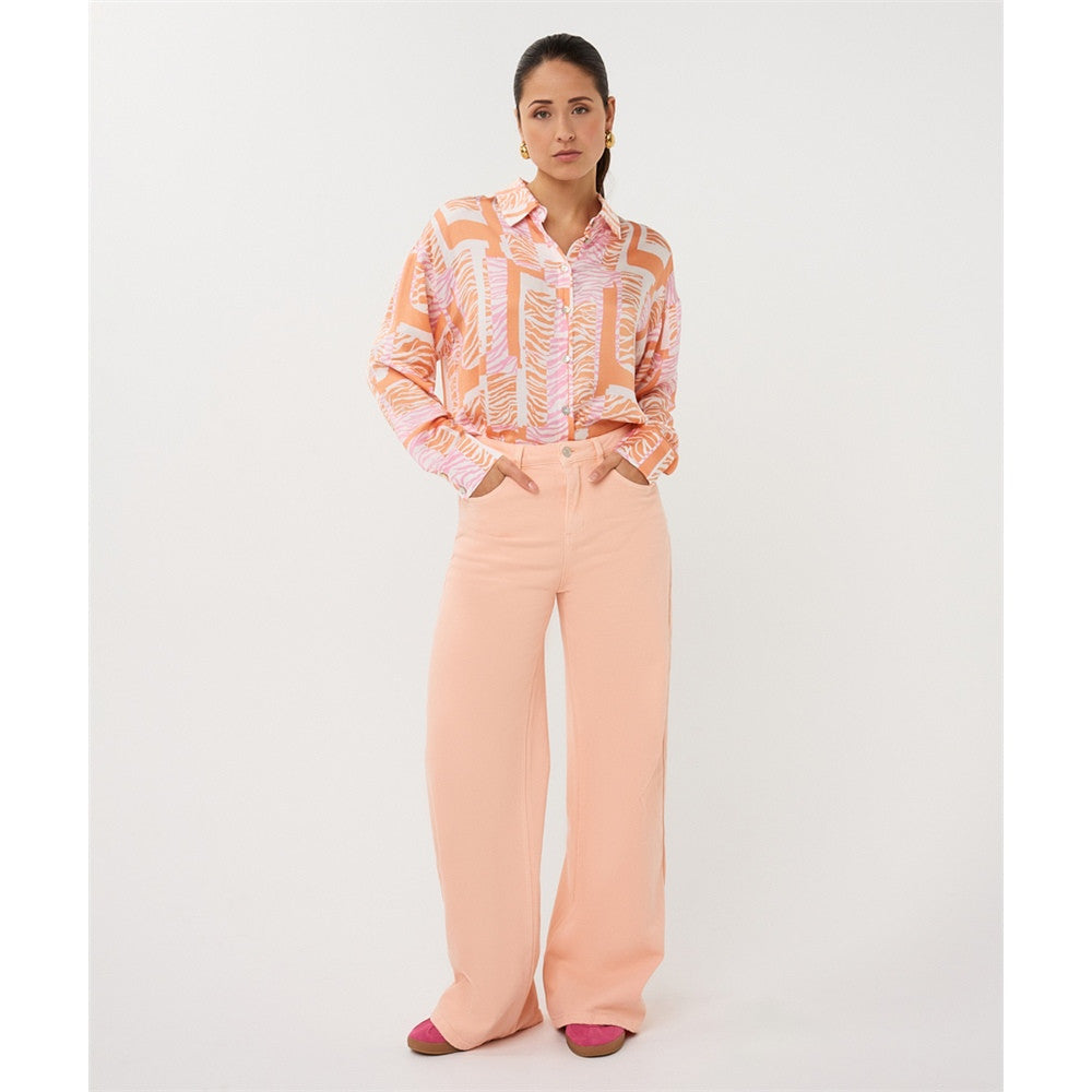 Blouse imprimé graphique