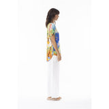 Blouse imprimée artistique