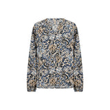 Blouse imprimée col V