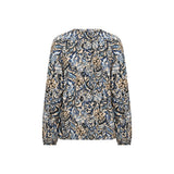 Blouse imprimée col V