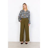 Blouse imprimée col V