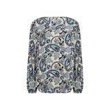 Blouse imprimée col V