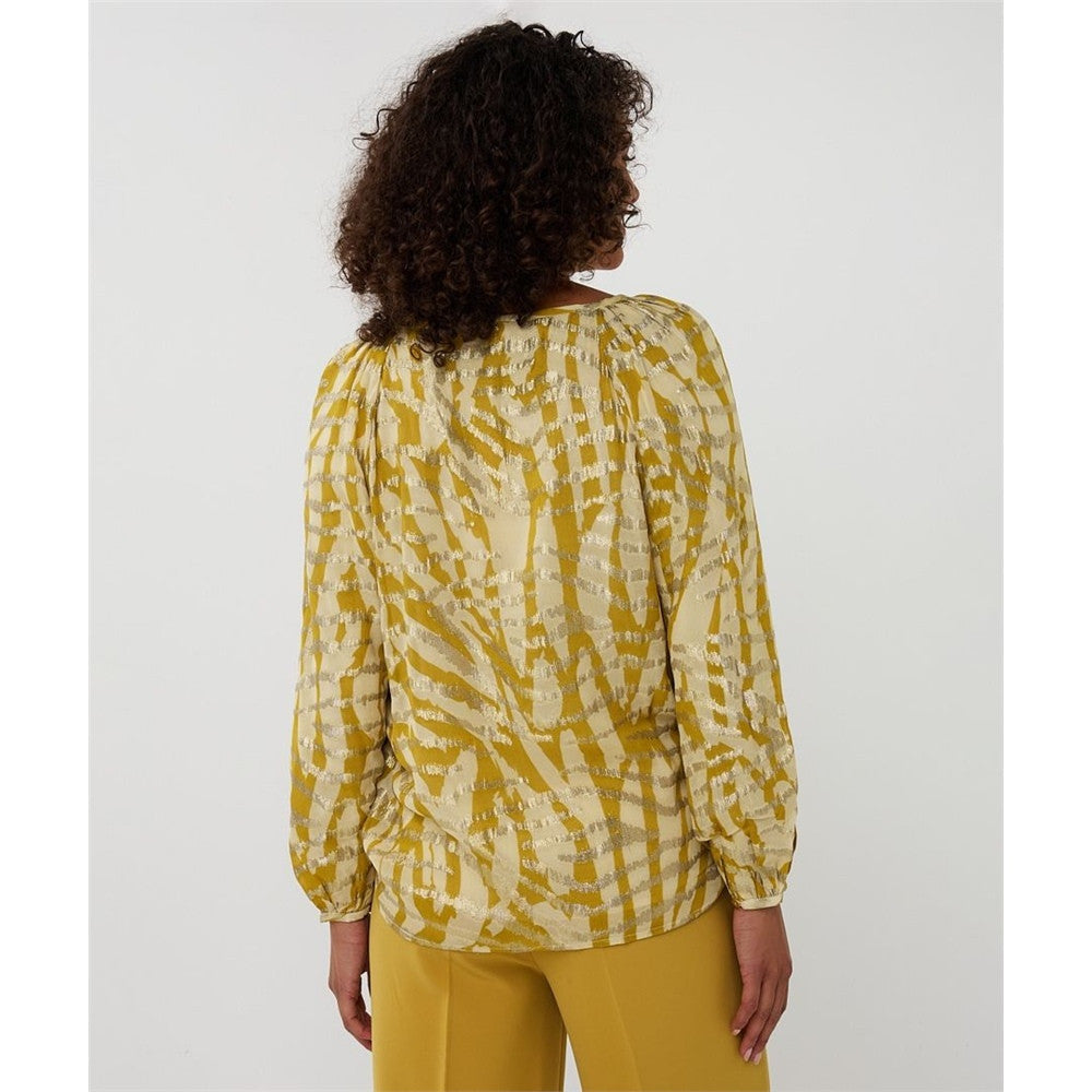 Blouse imprimée motif zèbre