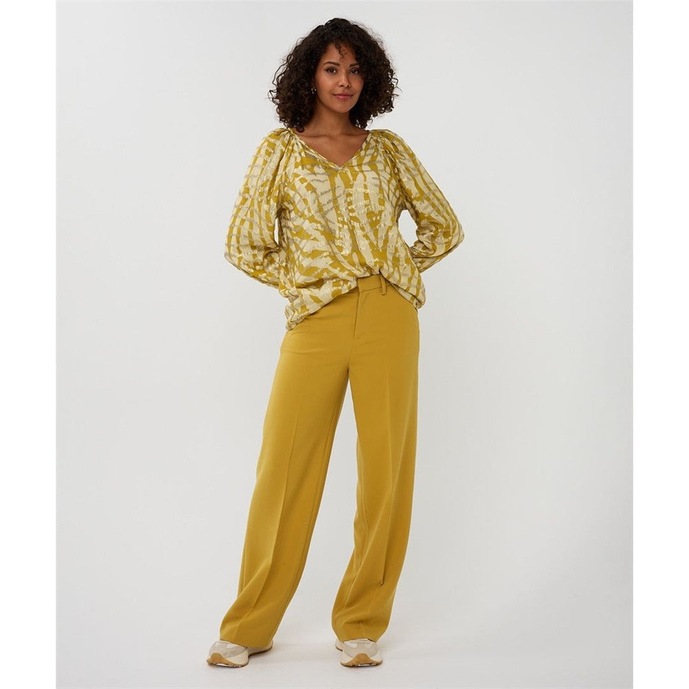 Blouse imprimée motif zèbre