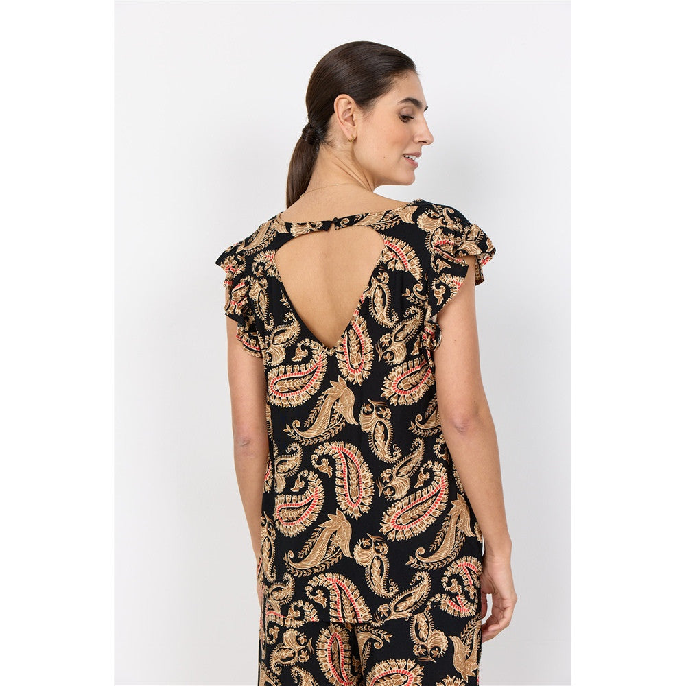 Blouse imprimée paisley
