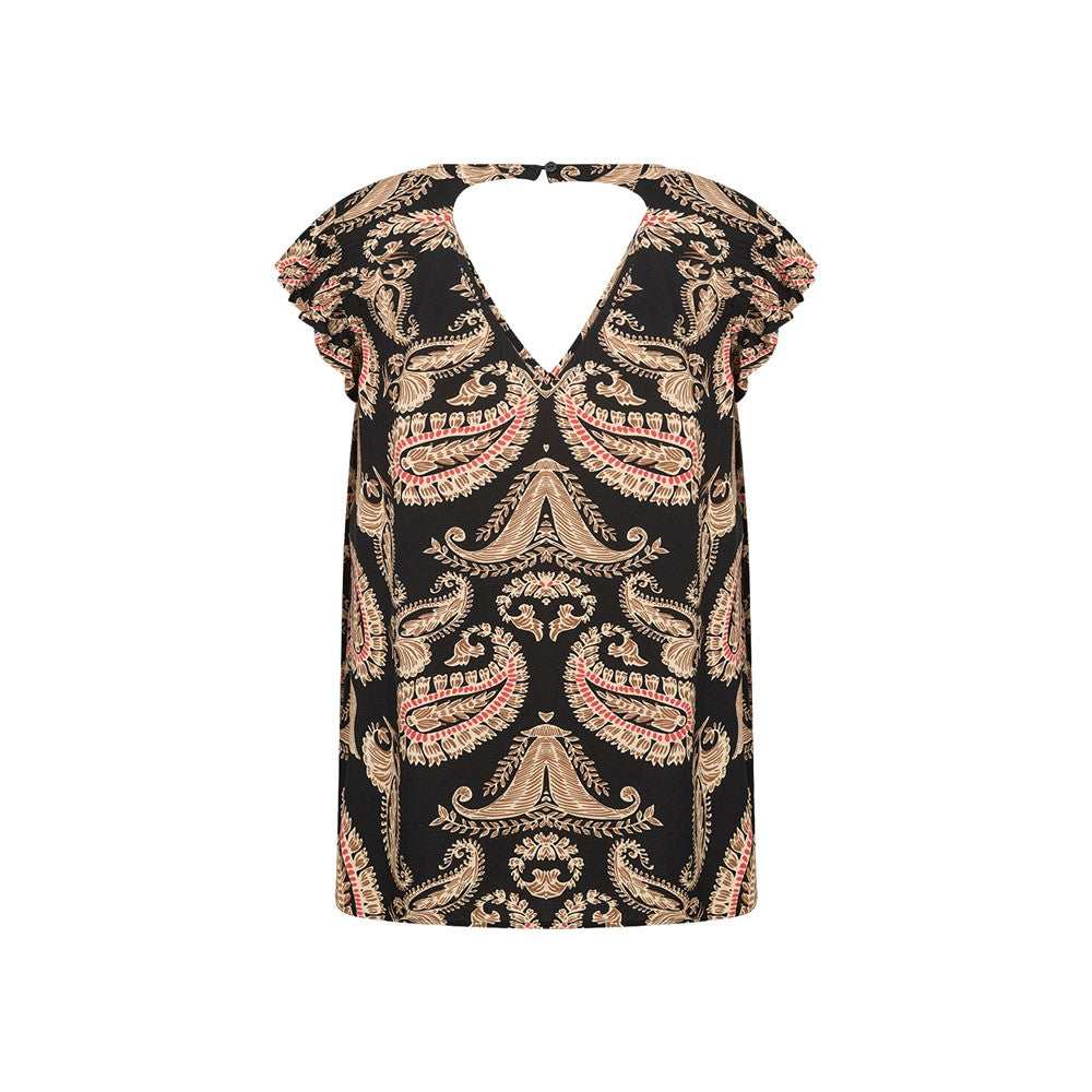 Blouse imprimée paisley