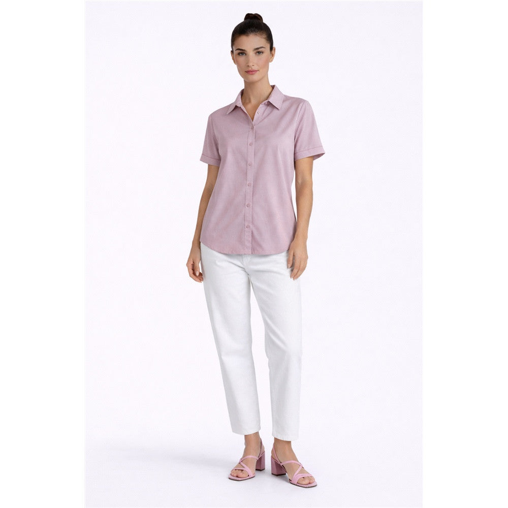 Blouse manches courtes - Taille : XSMALL - Couleur : Lavande