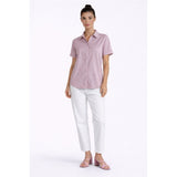 Blouse manches courtes - Taille : XSMALL - Couleur : Lavande