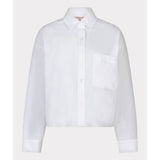Blouse manches longues et boutons - Taille : 10 - Couleur : Blanc cassé