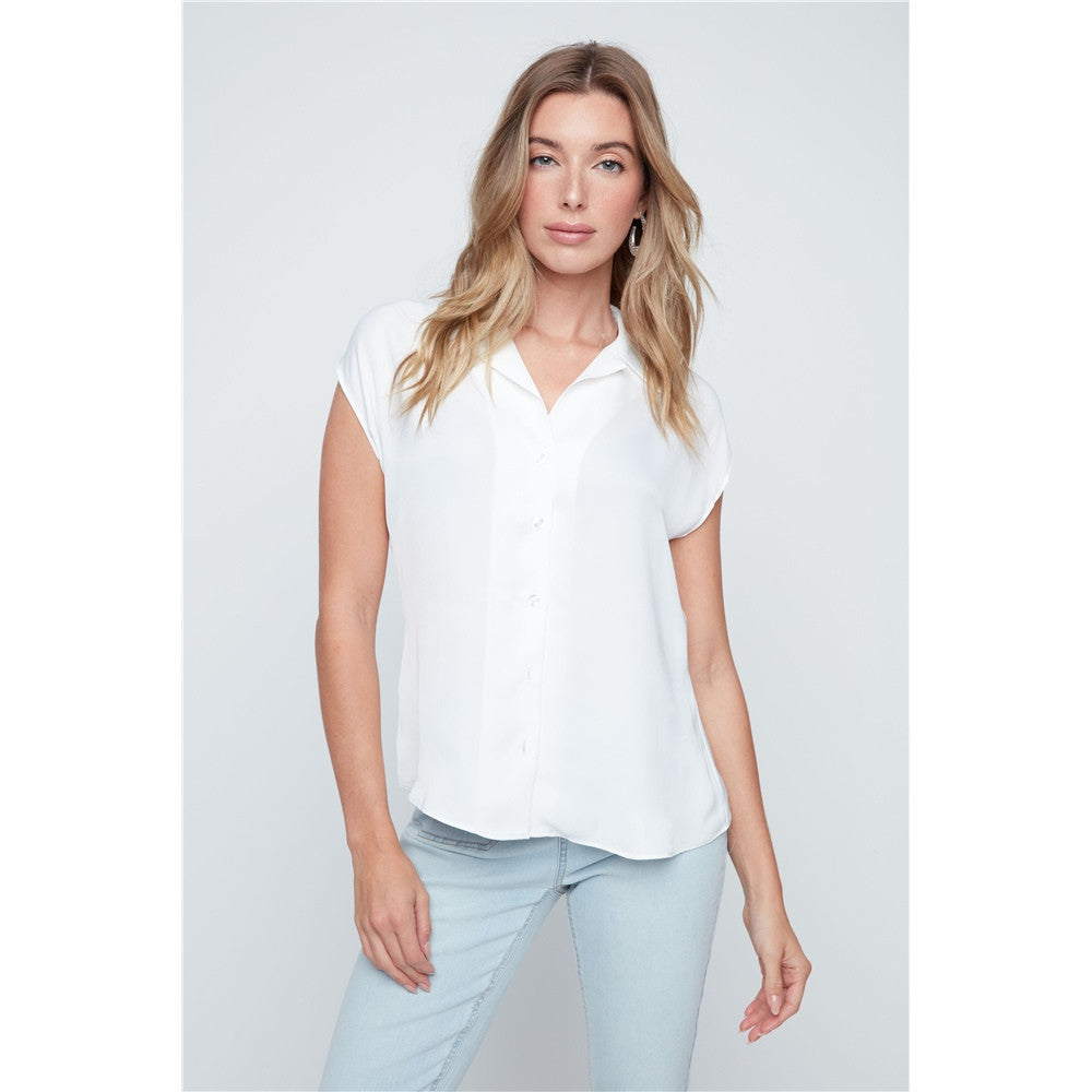 Blouse sans manches - Taille : SMALL - Couleur : Crème