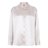 Blouse surdimensionnée col chemisier
