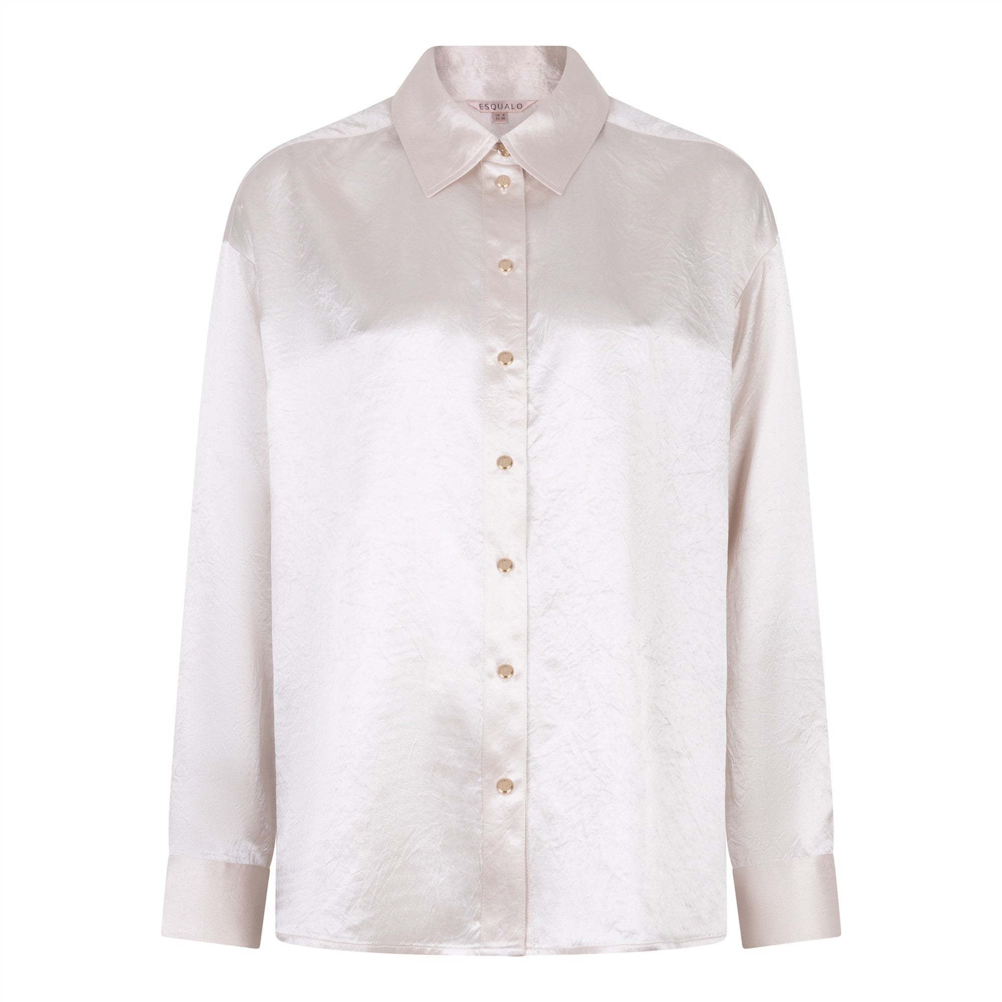 Blouse surdimensionnée col chemisier
