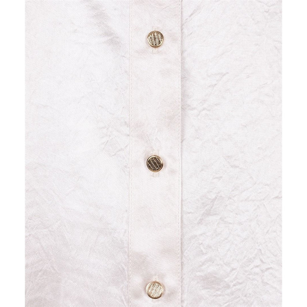 Blouse surdimensionnée col chemisier