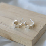 Boucles d'oreilles Novera - Couleur : Argent