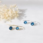 Boucles d'oreilles cristaux
