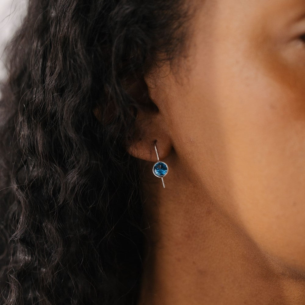 Boucles d'oreilles cristaux