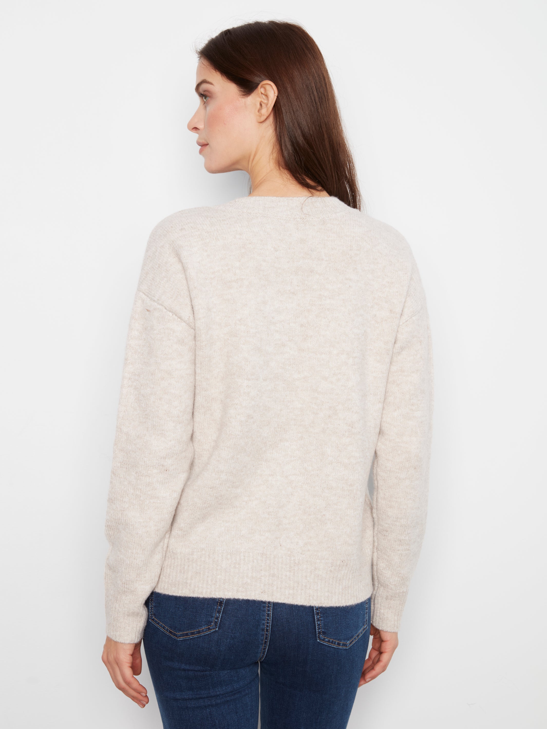 Yse | Pull douillet à broderies