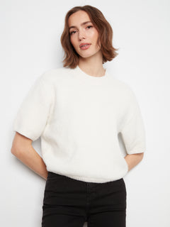 Sable | Chandail en tricot uni