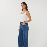 Camisole à bretelles en lurex