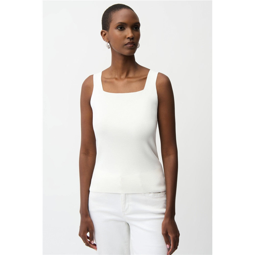 Camisole ajustée en mélange de viscose - Taille : XSMALL - Couleur : Vanille