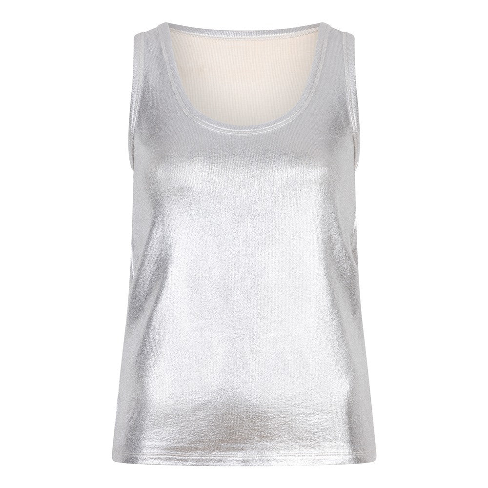 Camisole argentée